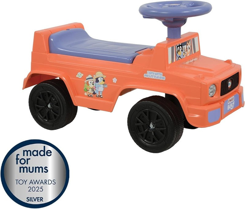 Bluey Ride On Truck 4X4 Foot To Floor Toy Car Kids Lorry Vehicle Age 18 Months Unbranded