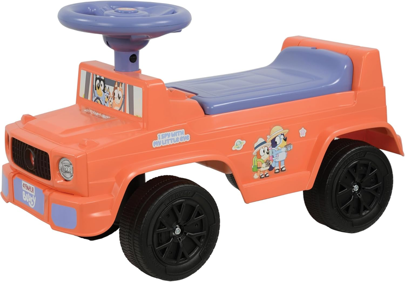 Bluey Ride On Truck 4X4 Foot To Floor Toy Car Kids Lorry Vehicle Age 18 Months Unbranded