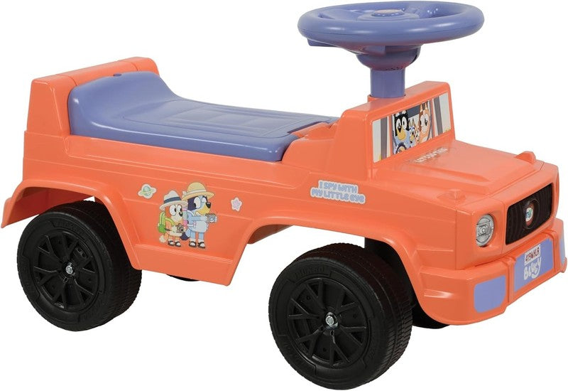 Bluey Ride On Truck 4X4 Foot To Floor Toy Car Kids Lorry Vehicle Age 18 Months Unbranded
