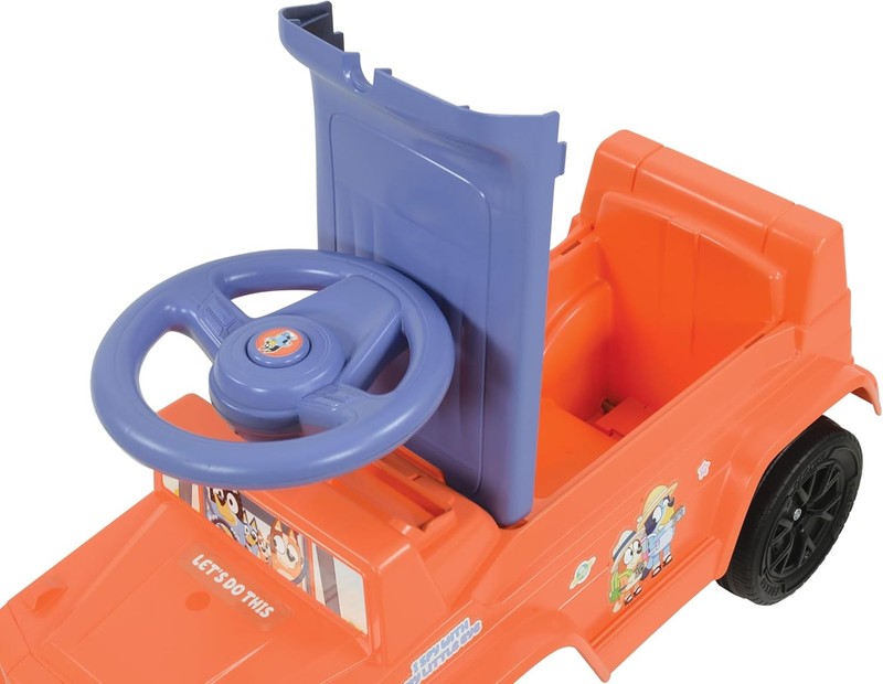 Bluey Ride On Truck 4X4 Foot To Floor Toy Car Kids Lorry Vehicle Age 18 Months Unbranded