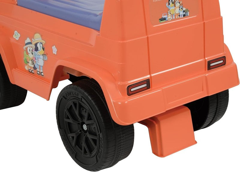 Bluey Ride On Truck 4X4 Foot To Floor Toy Car Kids Lorry Vehicle Age 18 Months Unbranded