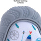 Nuby Baby Teething Mitt Glove Soothing Silicone Teether Crinkle Mitt 3M+ Nuby