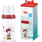 NUK Minnie Mouse Baby Bottle Anti Colic 260ml Temperature Control Silicone NUK