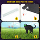 Black Cat Yard Signs Garden Stakes Reflective Eyes Decor Guard 6Pc Set Unbranded
