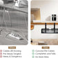 Under Desk Cable Tray No Drill Wire Organizer Clamp Mount Metal Management Rack Unbranded