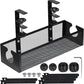 Under Desk Cable Tray No Drill Wire Organizer Clamp Mount Metal Management Rack Unbranded