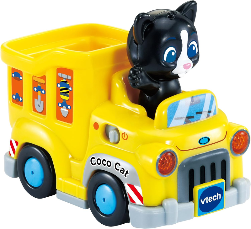 VTech TootToot Drivers Coco Cat Builder Dumper Truck Lights Sounds Toy Gift Kids VTech