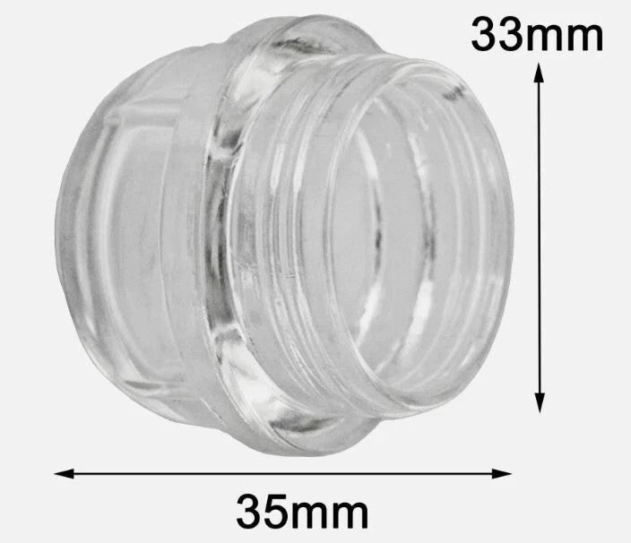 Oven Light Glass Cover 33Mm Replacement fit Bosch Smeg Hotpoint Indesit Unbranded