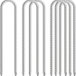 Heavy Duty Tent Pegs Metal 30Cm Rebar Ground Stakes Trampoline Anchor 6 Pack Unbranded