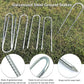 Heavy Duty Tent Pegs Metal 30Cm Rebar Ground Stakes Trampoline Anchor 6 Pack Unbranded