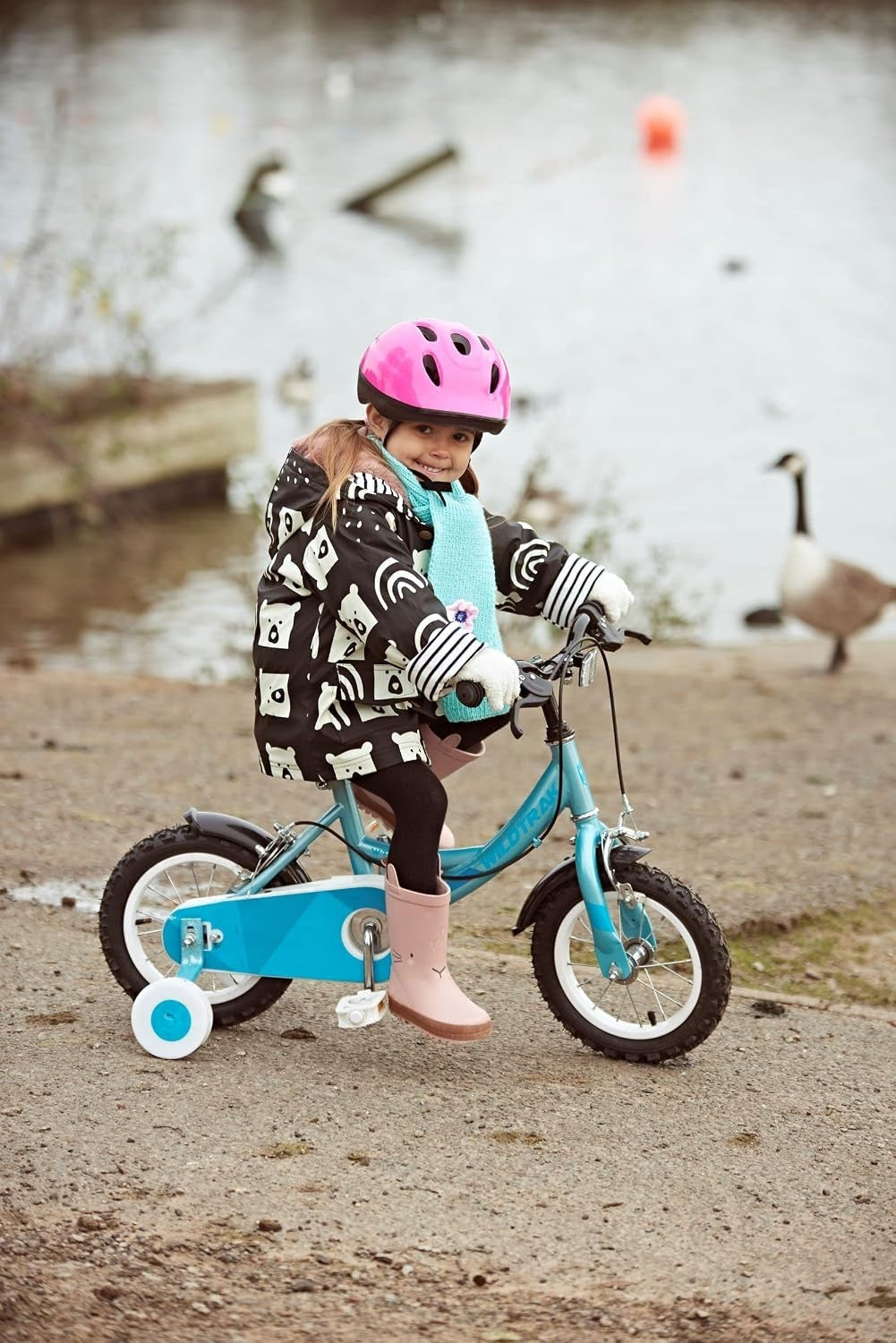 Bicycle Kids Toddlers 12 Inch Wildtrak Stabilisers First Bike Children Girls Boy Unbranded