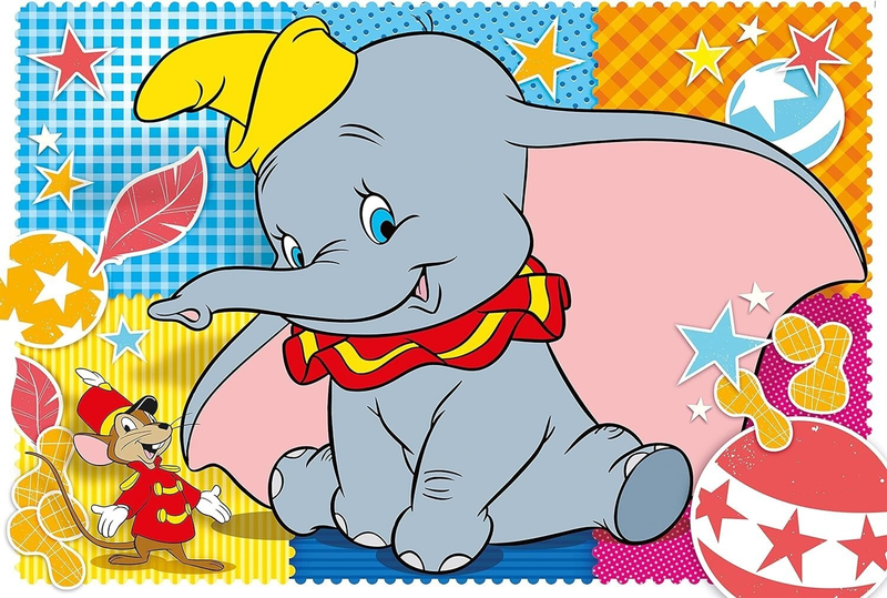 Clementoni Dumbo Floor Puzzle 40 Piece Kids Jigsaw Large Educational Age 3+ Clementoni