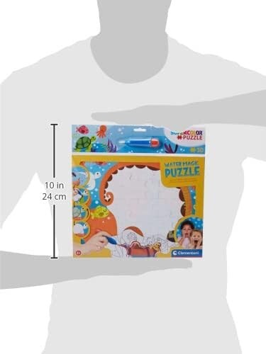 Water Reveal Puzzle Deep Sea 30 Pieces Jigsaw for Kids Age 3 Multicoloured Toy Unbranded