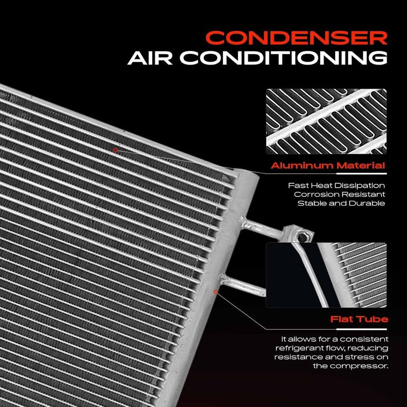 AC Condenser Air Conditioning fit Mercedes W166 X166 C292 GLS GLE ML A0995000002 Unbranded