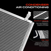 AC Condenser Air Conditioning fit Isuzu D-Max TFR TFS 2006-2012 941153 Unbranded