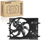 Radiator Fan 51797135 fit Fiat Grande Punto Evo Engine Cooling 2 Pin Manual AC Unbranded