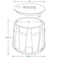 10'' Valve Box Lid Underground Irrigation Sprinkler Water Meter Garden Cover Unbranded
