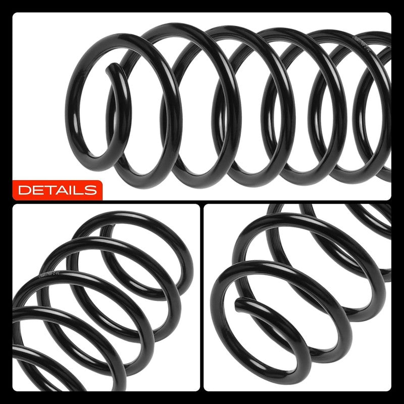 Coil Springs Fit Volvo C70 S70 V70 850 1991-2005 Front Axle Left Right Pair Unbranded
