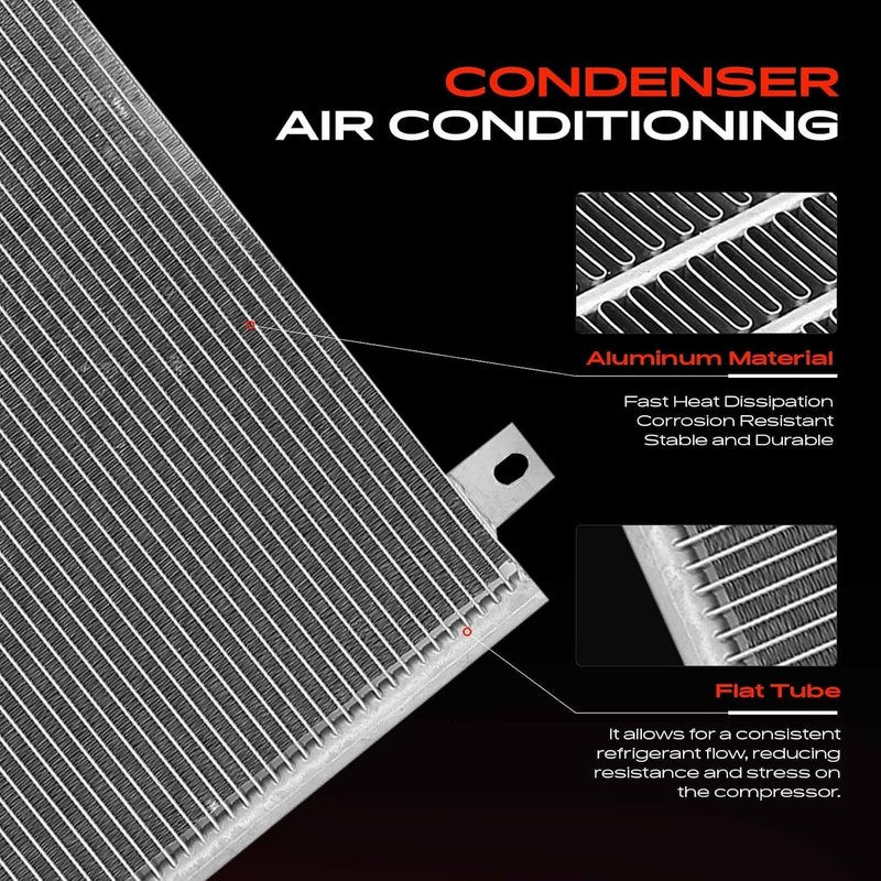 AC Condenser Fit Land Rover Freelander L314 1998-2006 AWR5796 Air Conditioning Unbranded