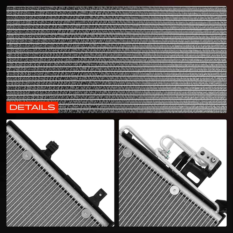 AC Condenser Air Conditioning fit Vauxhall Combo Corsa C Tigra Tour 2000-2011 Unbranded