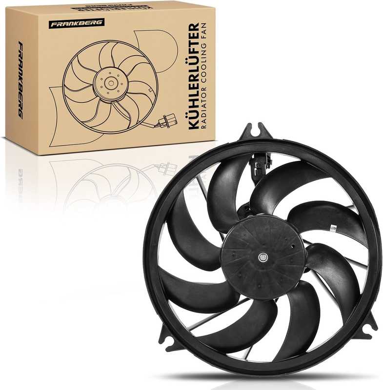 Radiator Fan Cooling Motor fit Peugeot 206 CC SW Engine Thermal Replacement Unbranded