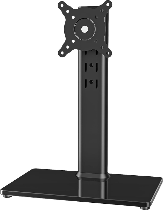 Single Monitor Stand Free Standing Fit 13-32 Inch Adjustable Swivel Moun Unbranded