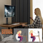 Single Monitor Stand Free Standing Fit 13-32 Inch Adjustable Swivel Moun Unbranded