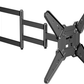 Corner TV Mount Long Arm Fit 23 To 60 Inch Full Motion Wall Bracket Unbranded