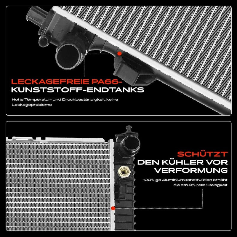 Engine Radiator Fit Mercedes GL GLE GLS ML W166 X166 C292 2011-2019 0995001303 Unbranded