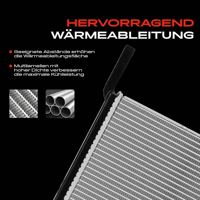 Engine Radiator Fit BMW 5 6 7 Series F10 F11 F06 F12 F13 F01 2009-2024 Cooling Unbranded