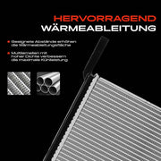 Engine Radiator Fit BMW 5 6 7 Series F10 F11 F06 F12 F13 F01 2009-2024 Cooling Unbranded
