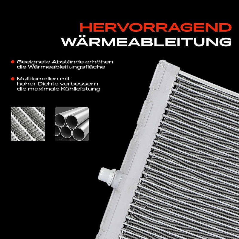Engine Radiator Fit BMW X5 X6 E70 F15 F16 E71 2006-2019 Cooling 17117576273 Unbranded