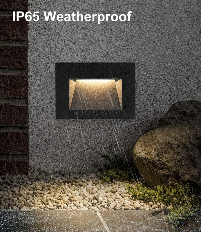Dawalight LED Brick Step Light 3W Warm White IP65 Fit Garden Wall Stairs Outdoor Does not apply