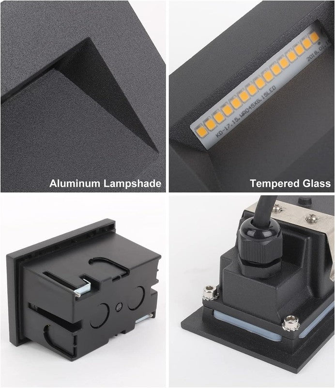 Dawalight LED Brick Step Light 3W Warm White IP65 Fit Garden Wall Stairs Outdoor Does not apply