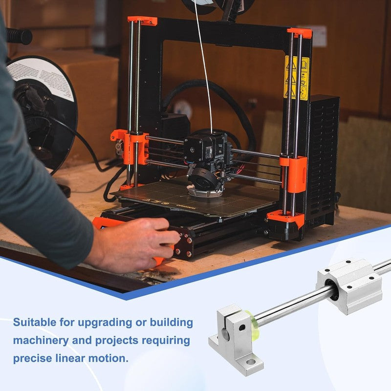 Linear Motion Shaft 8Mm X 700Mm Guide Rail Dawalight CNC 3D Printer Bearing Kit Does not apply