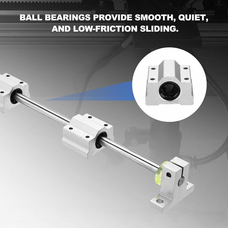 Linear Motion Shaft 8Mm X 700Mm Guide Rail Dawalight CNC 3D Printer Bearing Kit Does not apply