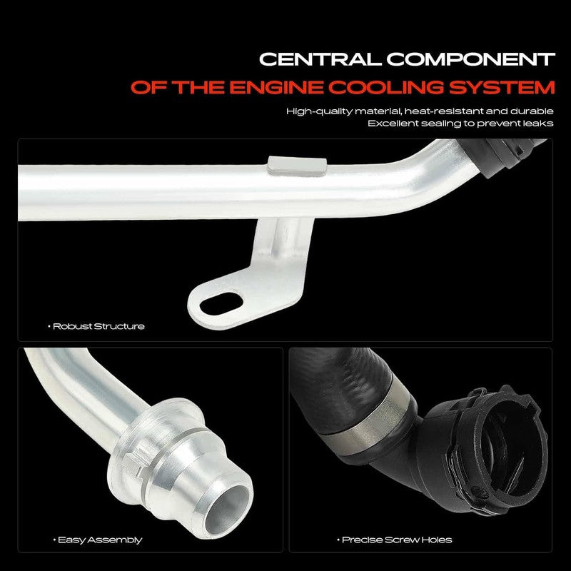 Coolant Thermostat Housing Fit BMW X5 E70 XDrive30i 30Si 06-10 17127561686 Unbranded