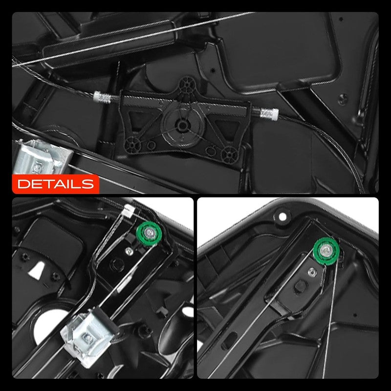 Left Window Regulator Fit Mercedes M W166 ML250 ML350 ML500 11-15 1667201102 Unbranded