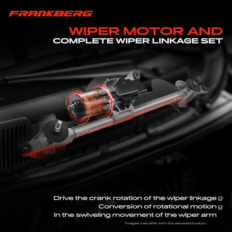 Wiper Linkage Front fit Fiat Stilo 192 2001-2008 1.9 D 51705235 46784604 Unbranded