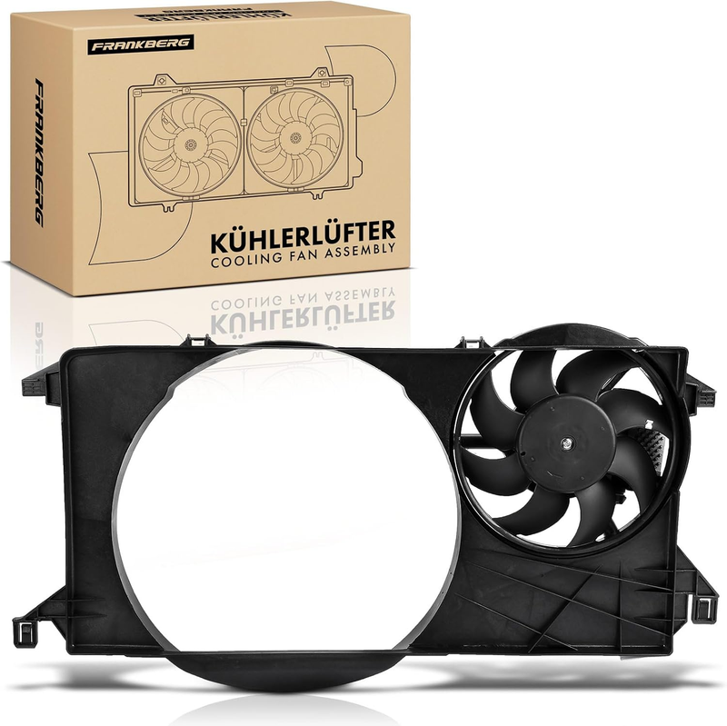 Radiator Engine Thermal Fan Fit Ford Transit Mk6 2.2 2.4 Diesel 2006-14 1383313 Unbranded
