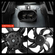 Radiator Double Fan Fit Fiat Ducato 250 2.2 2.3 3.0 2006-2024 1342690080 Unbranded
