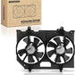 Radiator Cooling Fan Fit Nissan X Trail T30 2.0 2.5 Petrol 2001-2013 621908 Unbranded