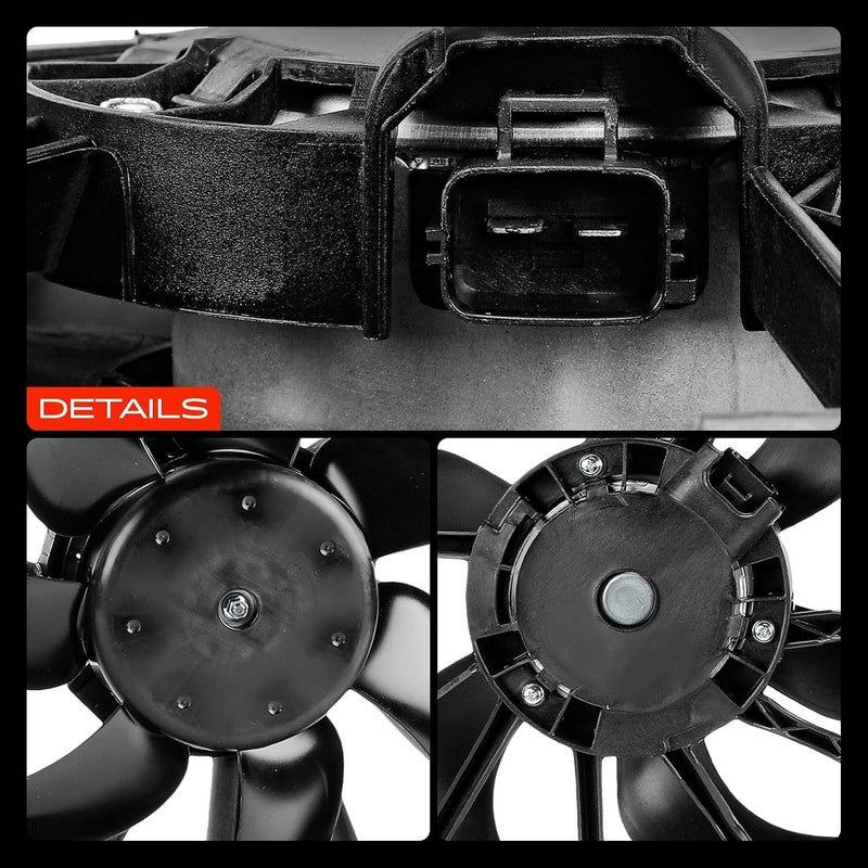 Radiator Cooling Fan Fit Dacia Duster HM HS 1.2 1.5 1.6 2010-2024 214811626R Unbranded