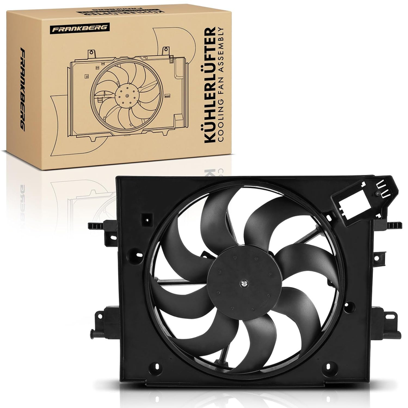 Radiator Cooling Fan Fit Dacia Duster HM HS 1.2 1.5 1.6 2010-2024 214811626R Unbranded