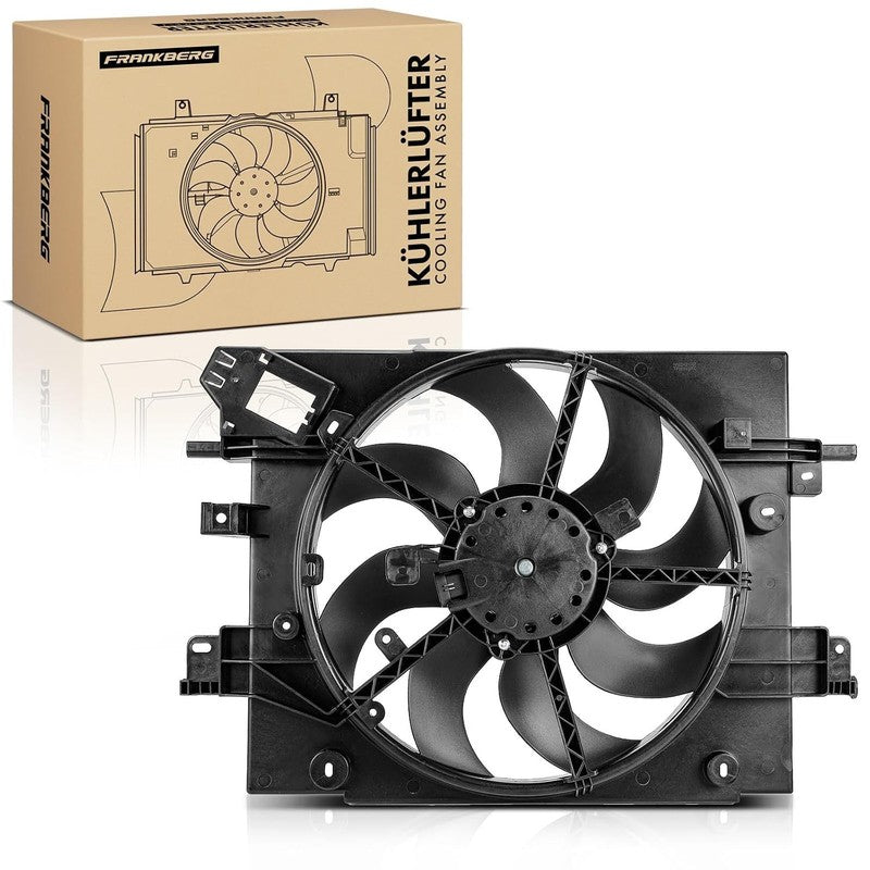 Radiator Cooling Fan Fit Dacia Duster HM HS 1.2 1.5 1.6 2010-2024 214811626R Unbranded