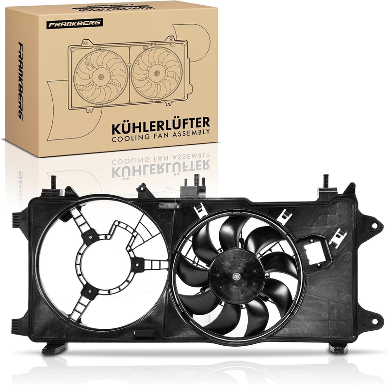 Radiator Cooling Fan Fit Fiat Doblo 223 1.2 1.9 Diesel 2001-2010 51738799 Unbranded