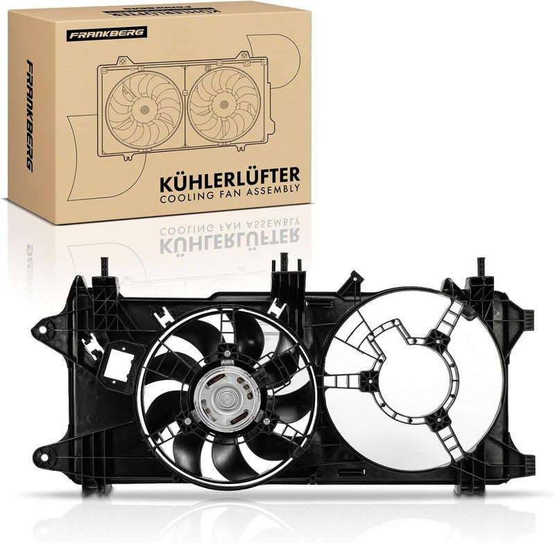 Radiator Cooling Fan Fit Fiat Doblo 223 1.2 1.9 Diesel 2001-2010 51738799 Unbranded