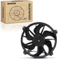 Radiator Fan Fit Citroen C5 Peugeot Expert Fiat Scudo Toyota Proace 1400821280 Unbranded