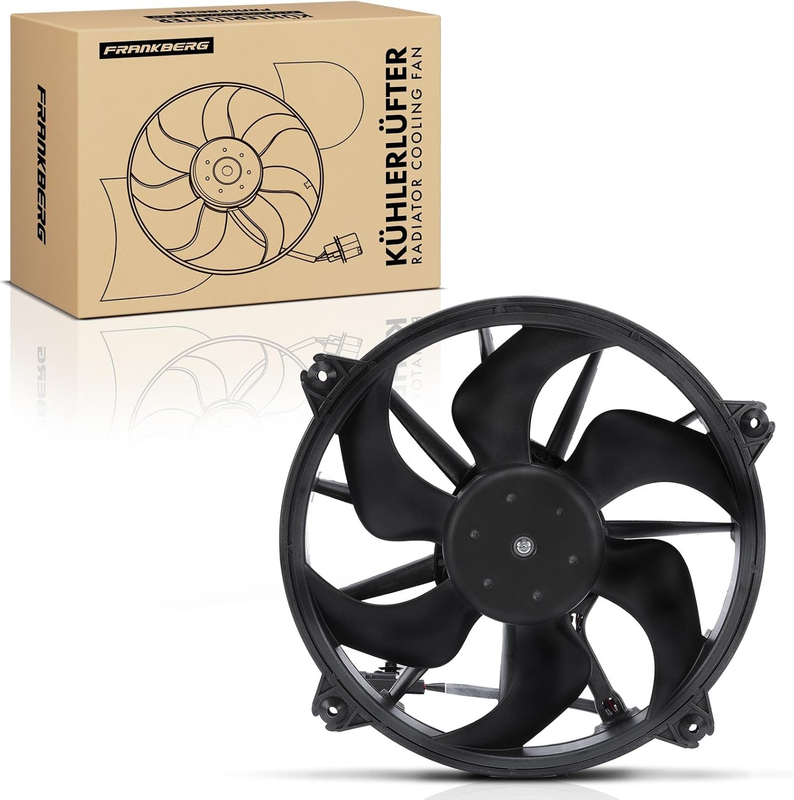 Radiator Fan Fit Citroen C5 Peugeot Expert Fiat Scudo Toyota Proace 1400821280 Unbranded