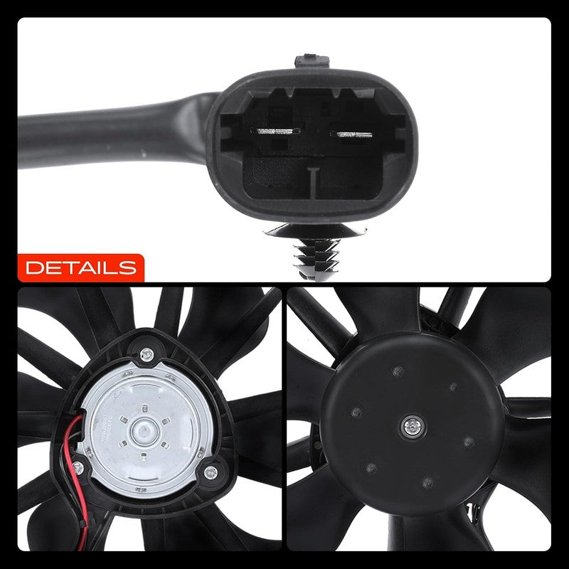 Radiator Fan Fit Citroen C5 Peugeot Expert Fiat Scudo Toyota Proace 1400821280 Unbranded